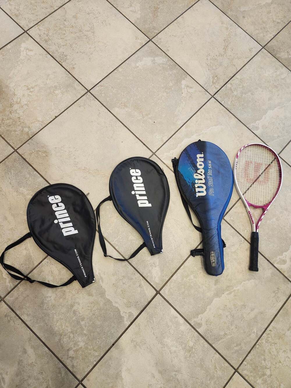 Wilson Triumph Tennis Racquet with Pro Staff Lite 5.8 Si Case